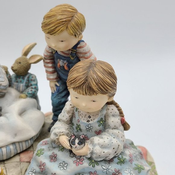 Special Friends Picnic with Molly #41600 First Edition Lang & Wise Baldwin Art - Picture 3 of 7